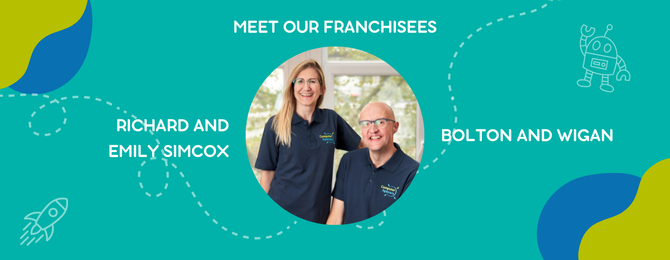 Meet Richard and Emily Simcox, ComputerXplorers Bolton and Wigan